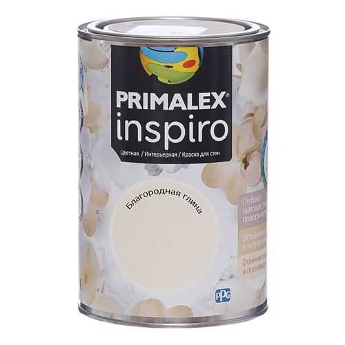 Краска для внутренних работ Primalex Inspiro 1л Благор. Глина, 420150