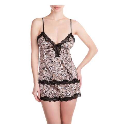 Шорты женские Rose&Petal Homewear RP-G-04 коричневые M