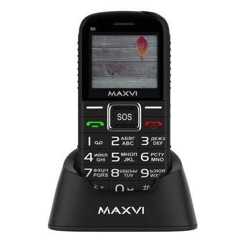 Мобильный телефон Maxvi B5 Black