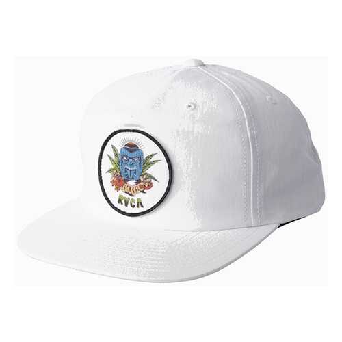 Бейсболка Rvca Tiki Snapback, One Size, white