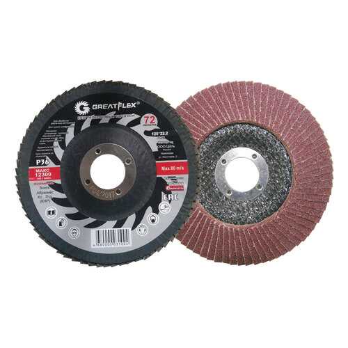 Круг лепестковый торцевой GREATFLEX Р80 71-12580