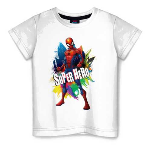 Детская футболка ВсеМайки Spider-Man Super Hero, размер 164