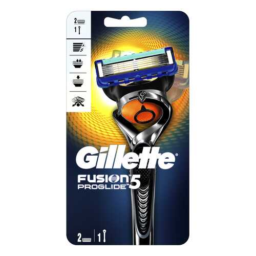 Мужская бритва Gillette Fusion5 ProGlide с 2 сменными кассетами