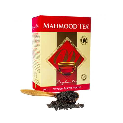 Чай Mahmood Ceylon Super Pekoe, черный листовой, 200 гр
