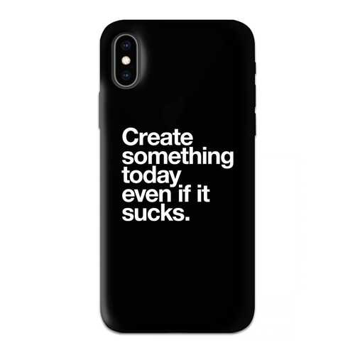 Чехол СМАКС Create something today для Apple iPhone X