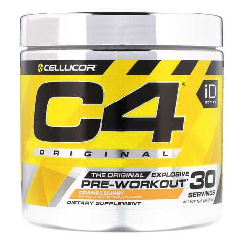 Предтренировочный комплекс Cellucor C4 Original 180 г, Orange Burst