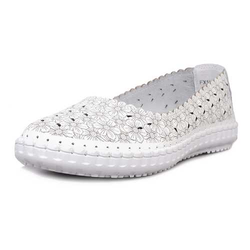 Эспадрильи женские Alessio Nesca Comfort 710017468 белые 36 RU