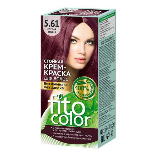 Краска для волос Фитокосметик FitoColor 5.61 Спелая вишня 115 мл