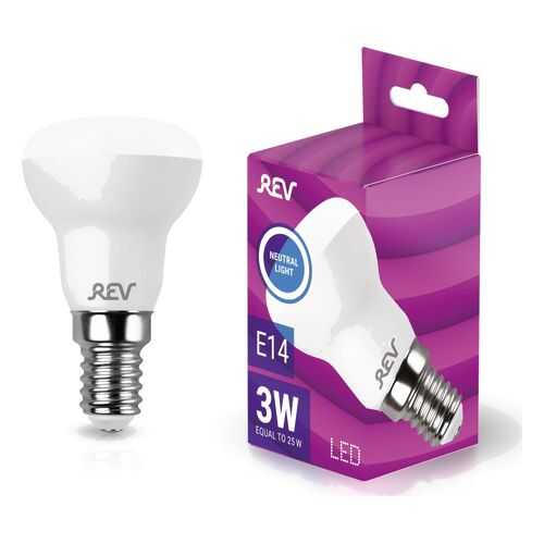 Лампочка светодиодная LED, рефлектор Е14 3W 4000K холодный свет