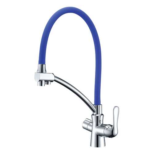 Смеситель Lemark Comfort LM3070C-Blue для кухонной мойки