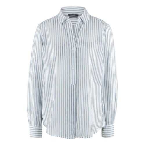 Рубашка женская Marc O’Polo 134442397 синяя 40 EU
