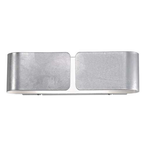 Настенный светильник Ideal Lux Clip AP2 Mini Argento