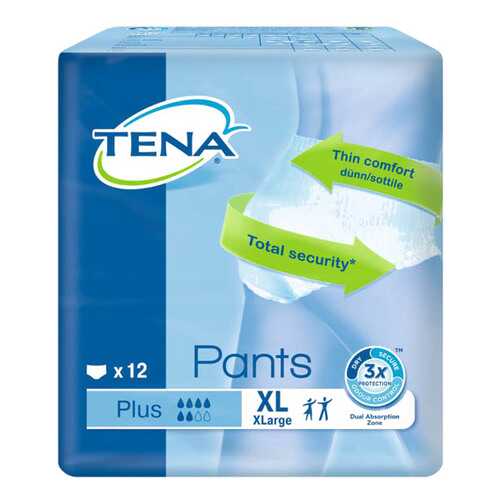 Подгузники для взрослых Tena Pants Plus XL 12 шт.