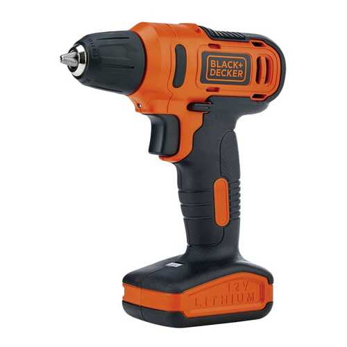 Аккумуляторная безударная дрель-шуруповерт Black&Decker LD12SP-RU