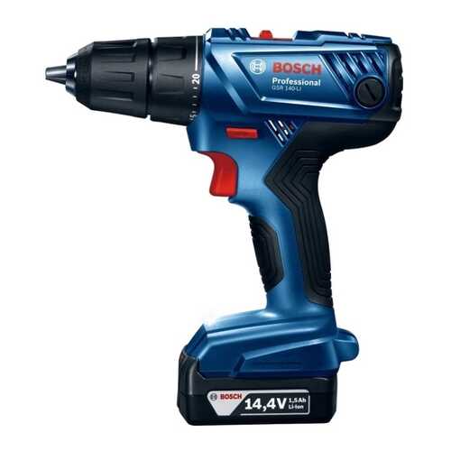 Аккумуляторный безударный шуруповерт Bosch GSR 120 Li кейс 2x20 Ач 649861 (0.601.9G8.020)