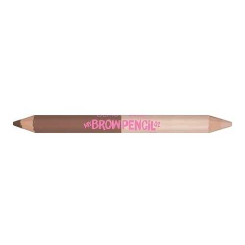 Карандаш для бровей Beauty Bomb двухсторонний, тон 02
