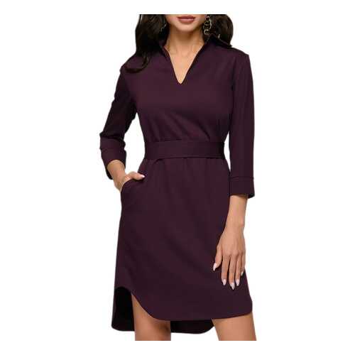 Платье женское D&M by 1001DRESS DM00988PM фиолетовое XL