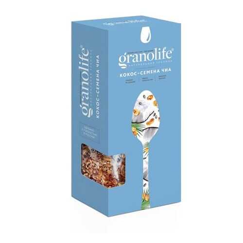 Гранола Granolife кокос-семена Чиа 400 г