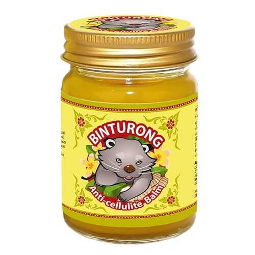 Антицеллюлитное средство BINTURONG С куркумой и имбирем Желтый 50 г