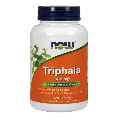 Для пищеварения NOW Triphala 500 мг таблетки 120 шт.