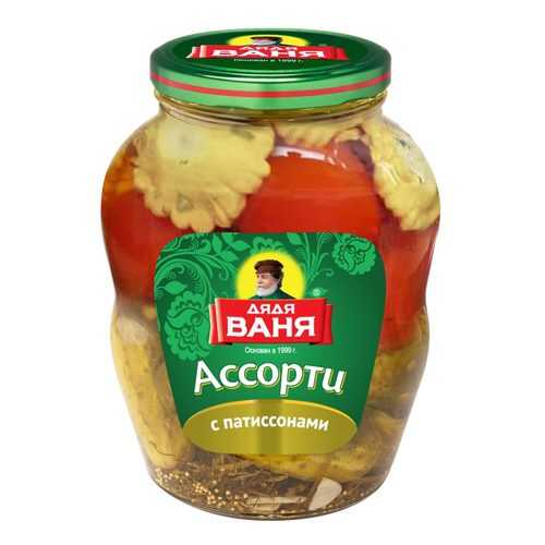 Ассорти Дядя Ваня овощное с патиссонами 1800г