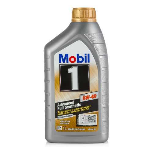 Моторное масло Mobil 1 FS X1 5W-40 1л