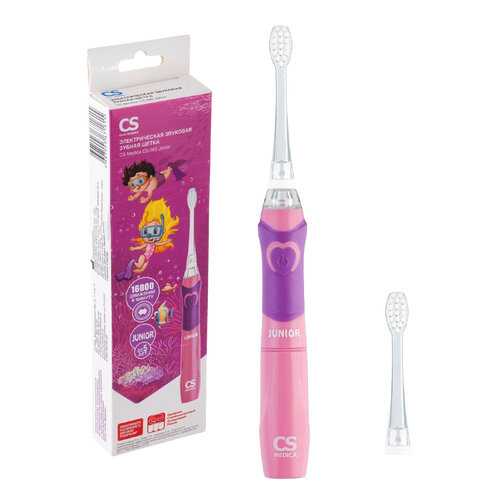 Электрическая зубная щетка CS Medica CS-562 Junior Pink