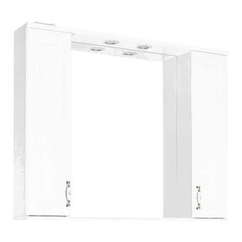 Зеркальный шкаф Style Line Олеандр-2 1000/С белый