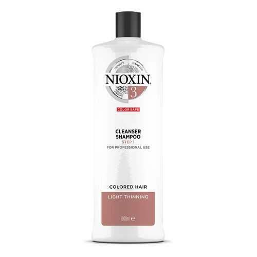 Шампунь Nioxin Cleanser System 3 1000 мл