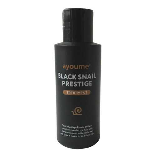 Маска для волос AYOUME BLACK SNAIL PRESTIGE TREATMENT с муцином улитки 100 мл
