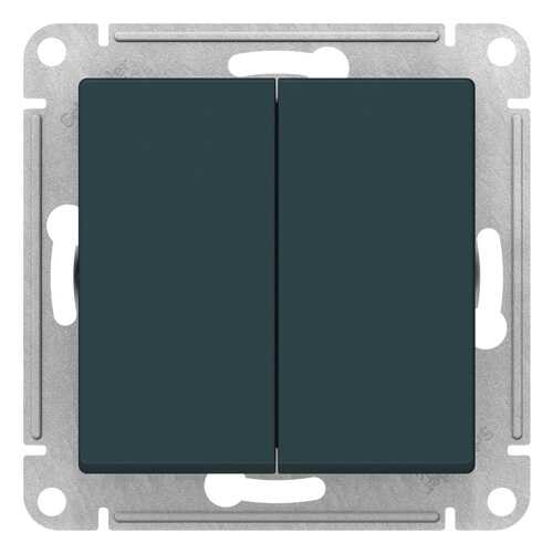 SE AtlasDesign Изумруд Переключатель 2-клавишный сх.6, 10АХ, механизм