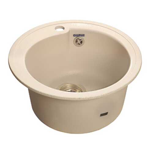 Мойка для кухни из мрамора GranFest Rondo GF-R450 белый