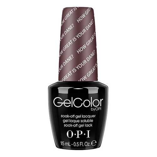 Лак для ногтей OPI Gelcolor Great Is Your Dane 15 мл