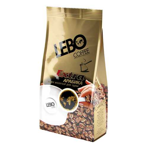 Кофе молотый Lebo Extra для турки 75 г