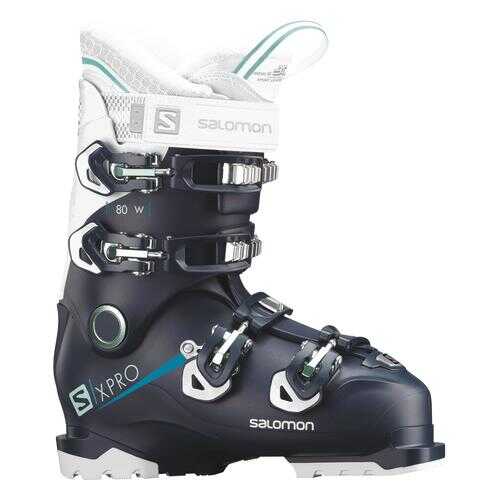 Горнолыжные ботинки Salomon X Pro 80 W 2019, petrol blue/white, 26.5