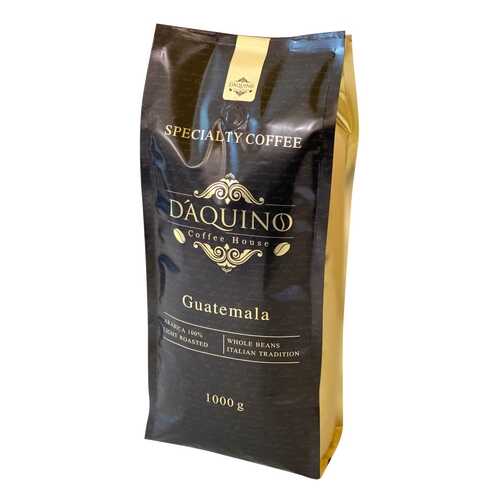 Кофе в зернах DAQUINO 100% светлая обжарка Арабика Гватемала Спешиалти (Specialty) 1000 г