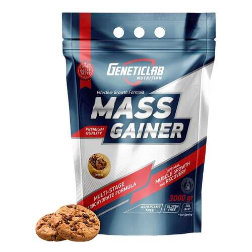 Гейнер GeneticLab Nutrition Mass Gainer 3000 г Cookie