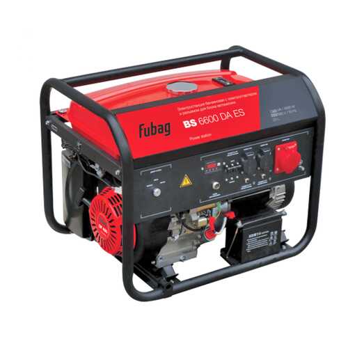 Бензиновый генератор Fubag BS 6600 DA ES