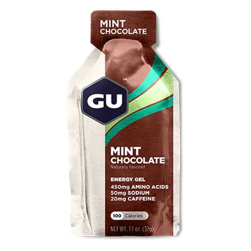 Энергетический гель GU Energy Gel с кофеином, 32 г, шоколад-мята