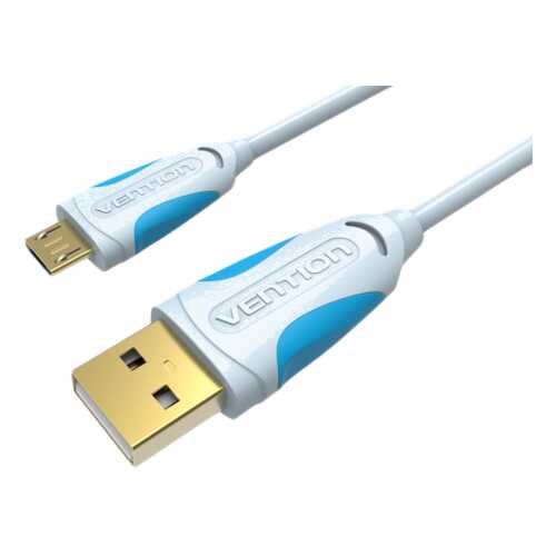 Кабель Vention microUSB 0,25м Blue