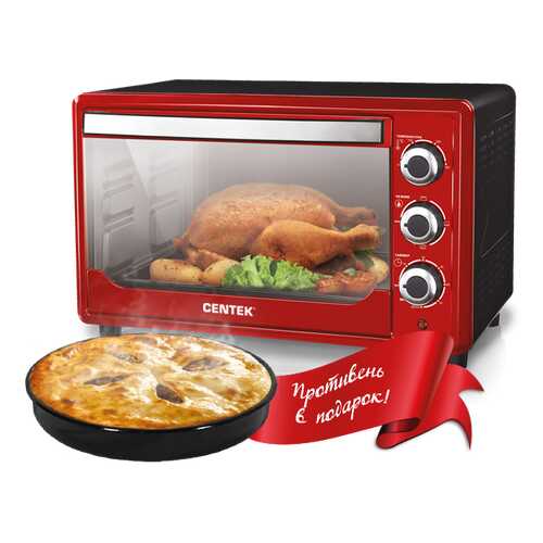 Мини-печь Centek CT-1530 36 Red Promo