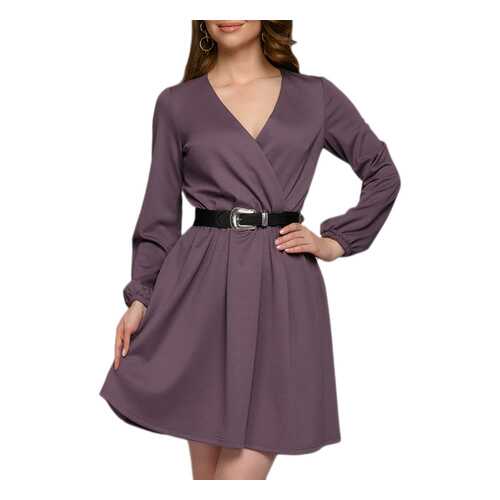 Платье женское D&M by 1001DRESS DM01926PM фиолетовое XS