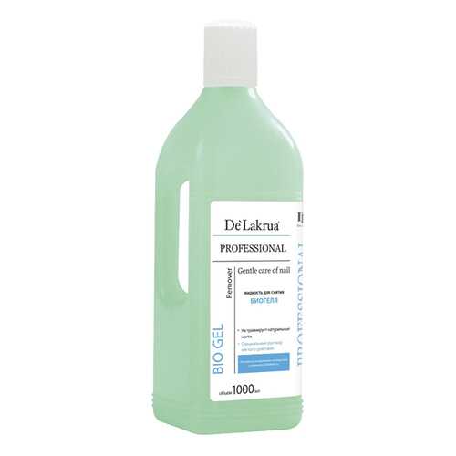 Жидкость для снятия лака De Lakrua Professional Biogel Remover 1000 мл