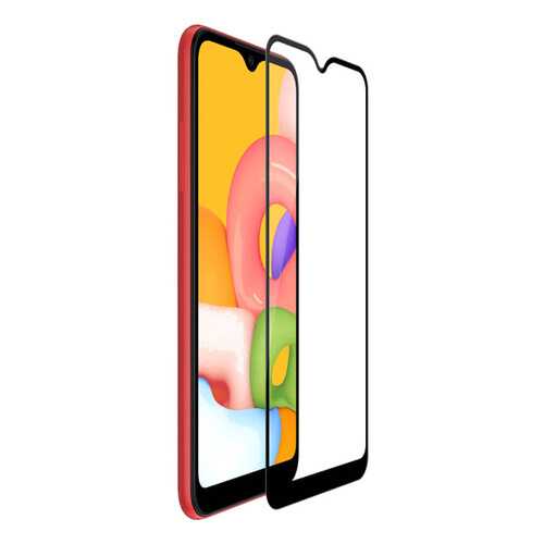 Защитное стекло PC Full для Samsung A01 Black