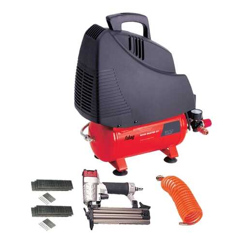Поршневой компрессор FUBAG WOOD MASTER KIT + 4 предмета