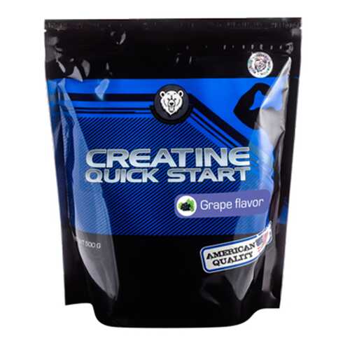 Креатин RPS Nutrition Creatine Quick Start (виноград), пакет 500г