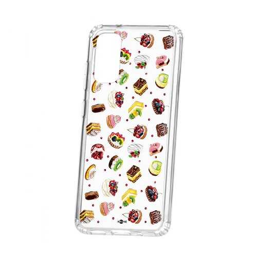 Чехол Kruche Samsung Galaxy S20 Print Cake
