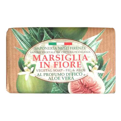 Косметическое мыло Nesti Dante Fig and Aloe Soap 125 г