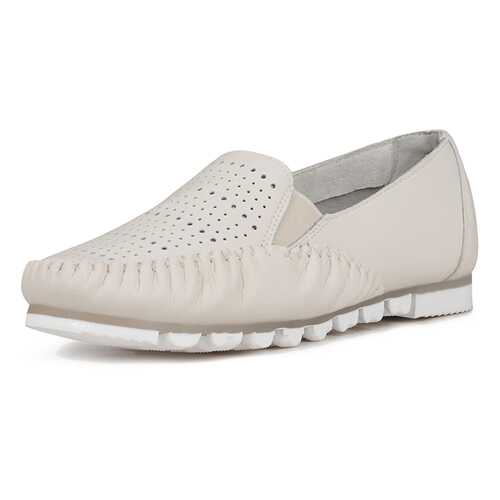 Мокасины женские Alessio Nesca K0639LC-2 бежевые 40 RU