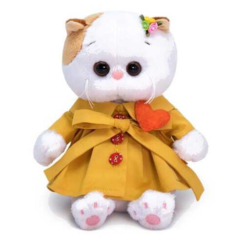 Мягкая игрушка BUDI BASA Кошечка Ли-Ли BABY в плаще, 20 см